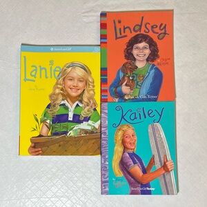 Lot of 3 American Girl Books: Kailey, Lindsey and Lanie